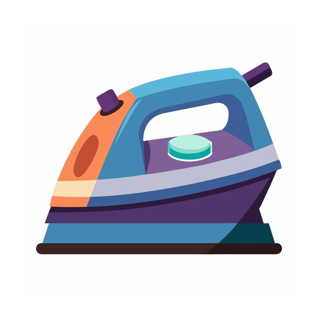 Ropa realista Ilustración vectorial de hierro