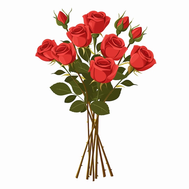 Ropa de rosas rojas para el día de San Valentín 21