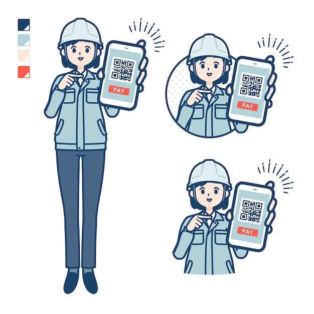 Ropa de trabajo simple mujercashlesszoomup