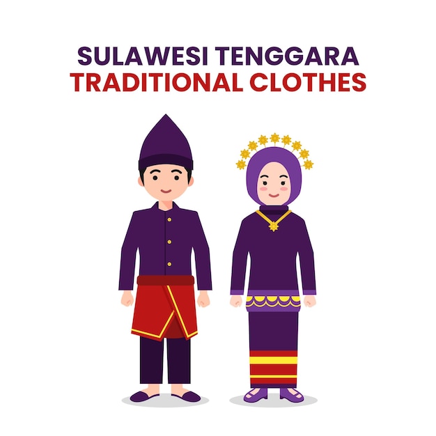 Ropa tradicional del sureste de Sulawesi