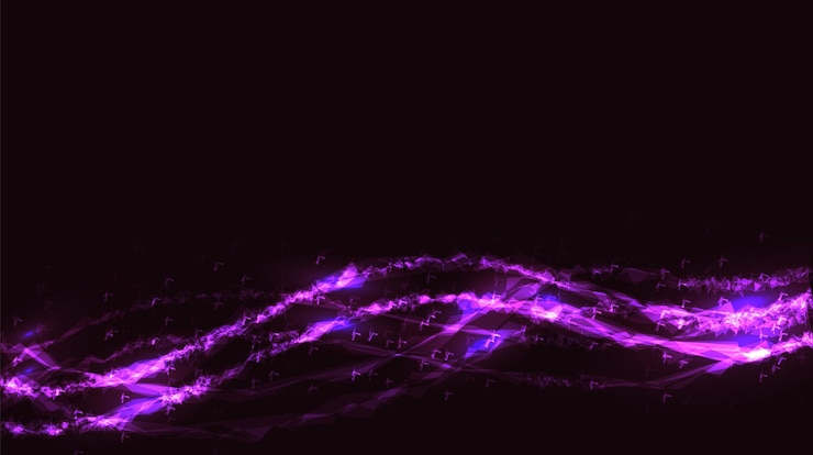 Vector rosa abstracto digital de alta tecnología mágica energía cósmica eléctrica brillante textura de luz brillante