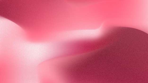 Rosa luz roja color gradiente ondulado con fondo abstracto áspero brilla luz brillante y grano de brillo