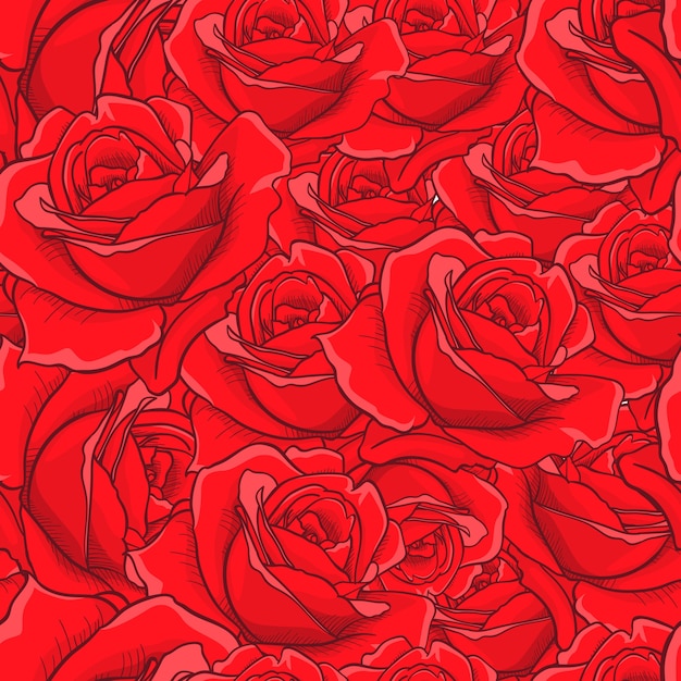 Rosa de patrones sin fisuras