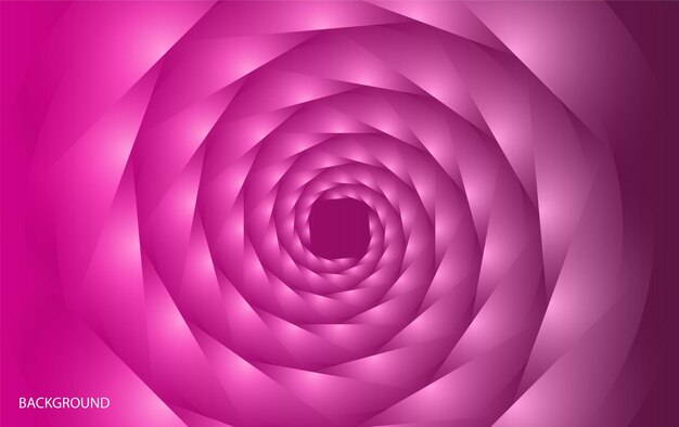 rosa y púrpura abstractos con un diseño de fondo en espiral