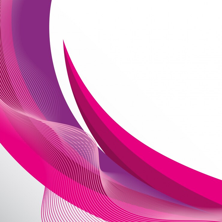 Vector rosa y púrpura ondulado patrón sobre fondo blanco
