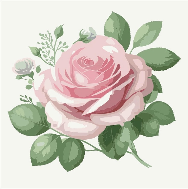 La rosa rosada 1