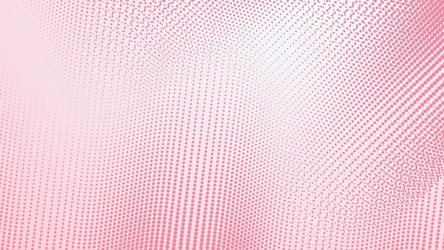 Rosado pastel con fondo abstracto de punto de medio tono para el telón de fondo