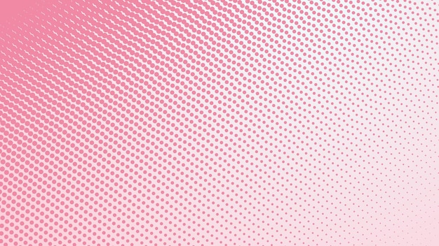 Rosado pastel con fondo abstracto de punto de medio tono para el telón de fondo