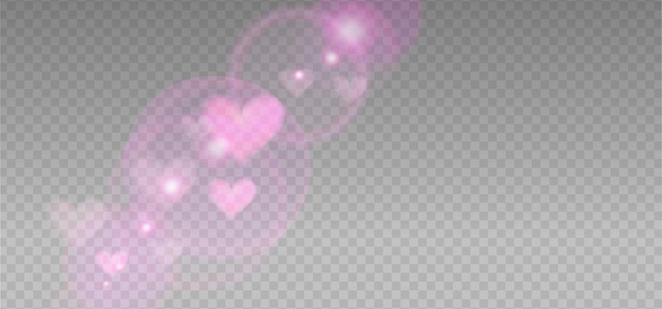 Vector rosas abstractas bokeh corazones superposición diseño romántico valentines fotos de vacaciones decoración de brillo