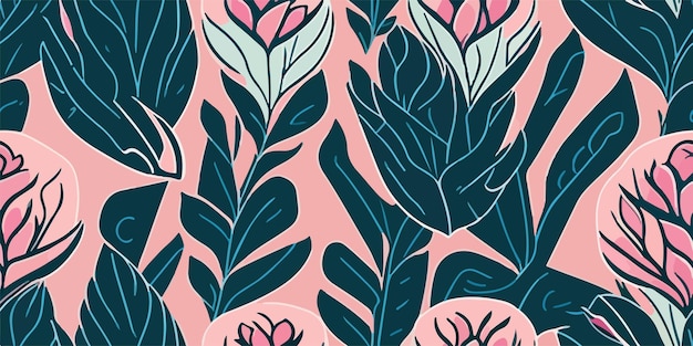 Las rosas rosas florecen Ilustración vectorial para elegante papelería de boda