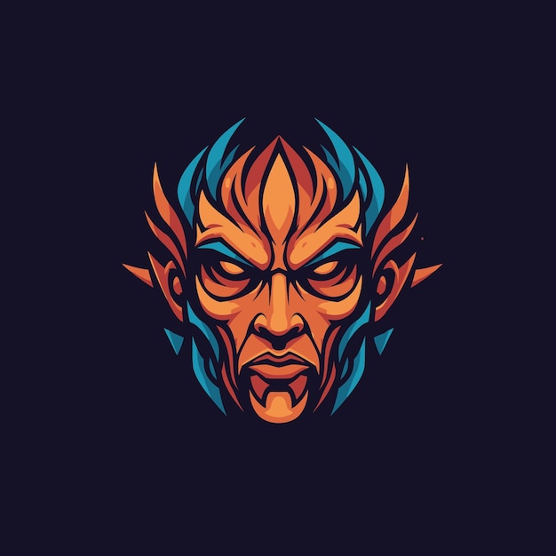 El rostro feroz del demonio