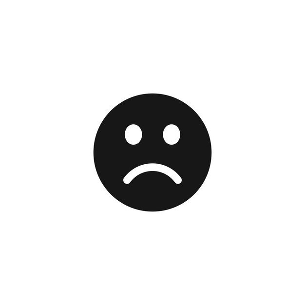 El rostro triste.
