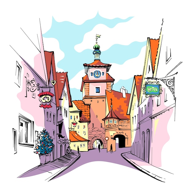 Rothenburg ob der Tauber, Alemania