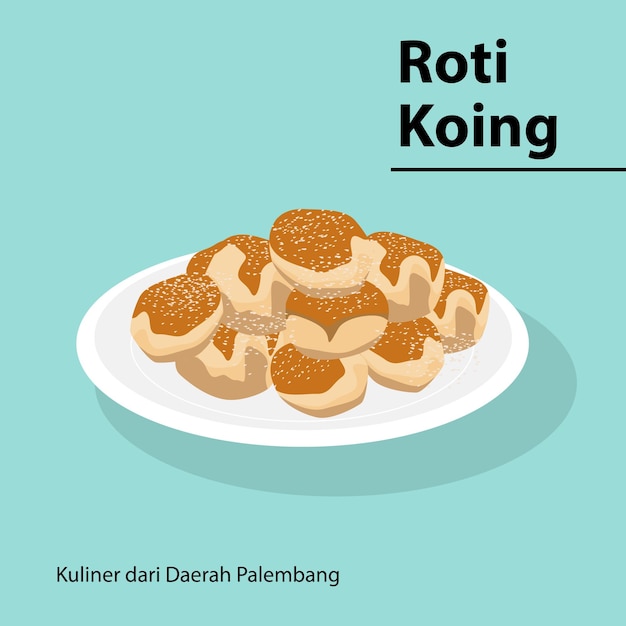 Vector roti koing