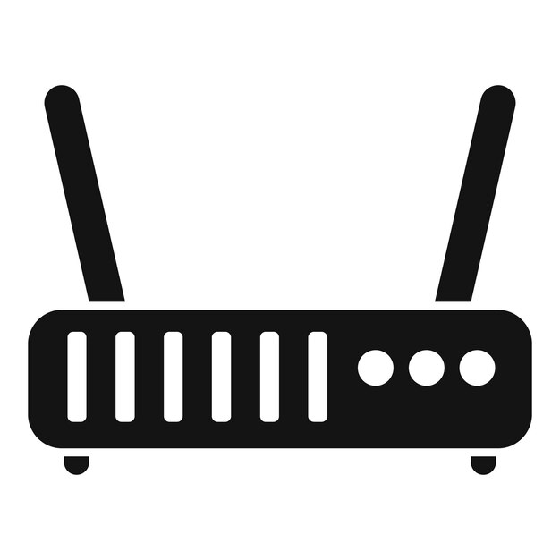 Router Wi-Fi que proporciona señal inalámbrica para la conexión a Internet