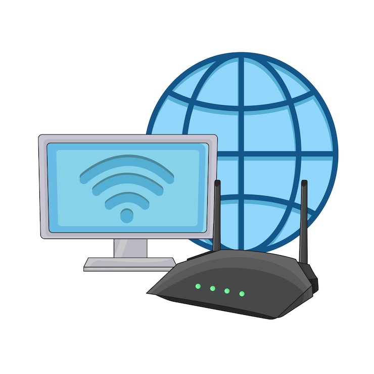 Vector router wifi