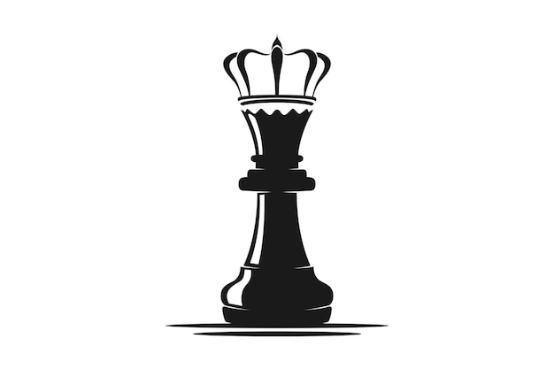 Royal King Queen Crown Elegante diseño de logotipo de lujo