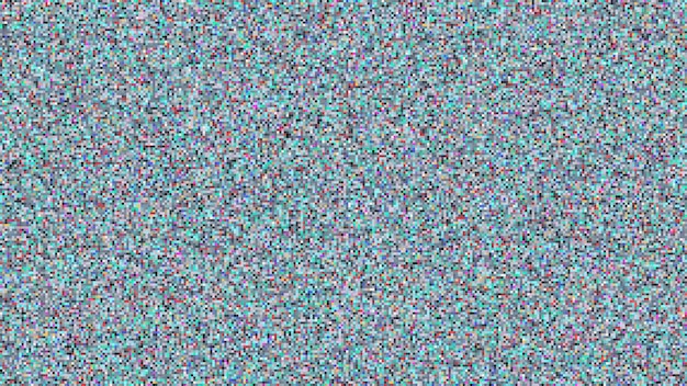 Ruido estático de píxeles en la pantalla del televisor como patrón sin fisuras