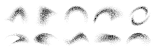 El ruido del polvo, el spray de ondas de grano, el polvo de arena abstracto