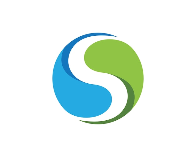 S Letter Logo Design Vector