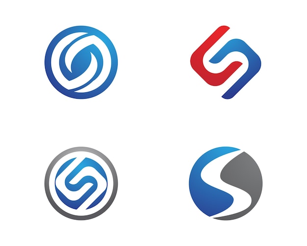 S Letter Logo Design Vector