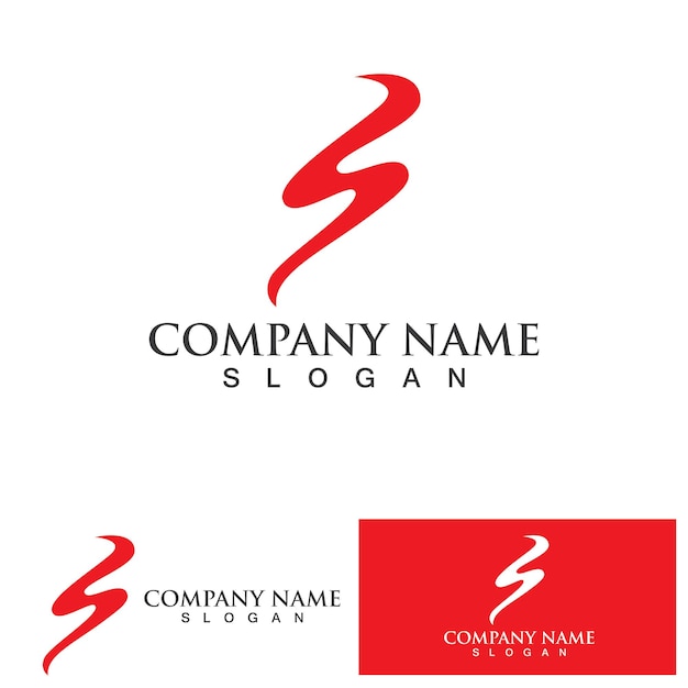 S Letter Logo Design Vector