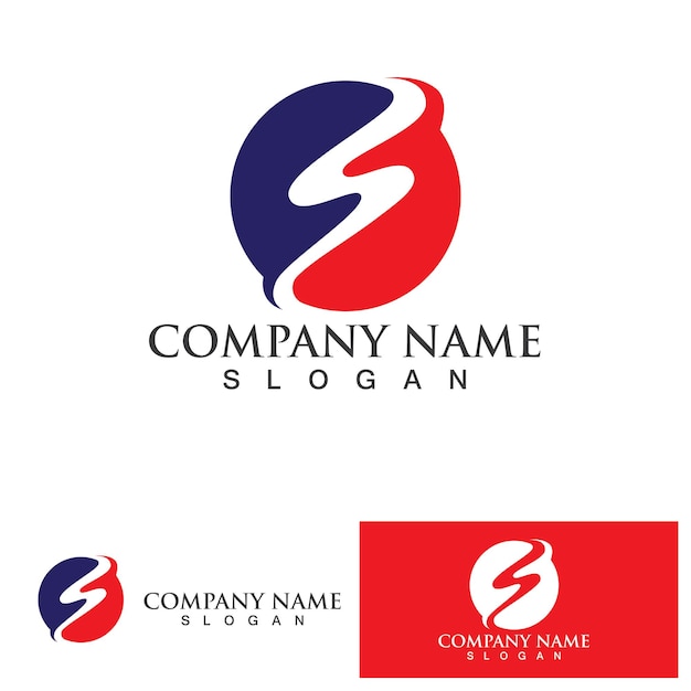 S Letter Logo Design Vector