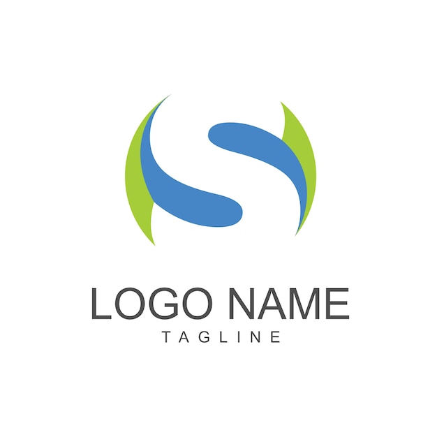 S Logo Template Design