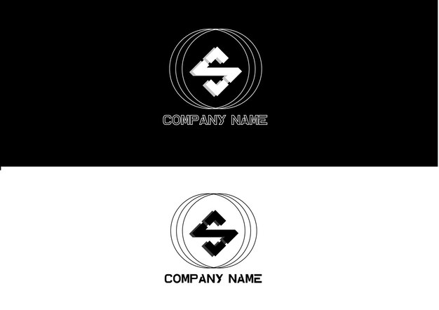 S último logotipo de la empresa último logotipo creativo