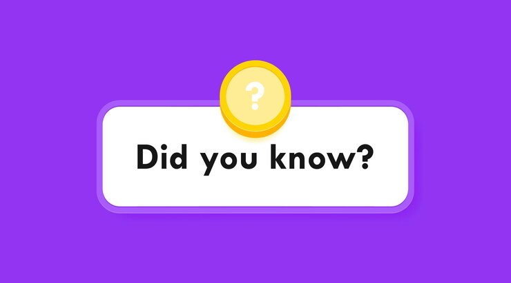 Vector ¿sabías que la caja pop-up con signo de interrogación diseño de pancartas para negocios y publicidad
