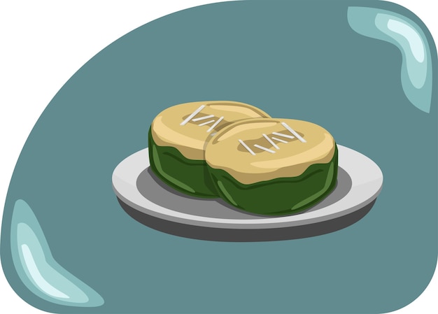 Sabrosa comida asiática ilustración