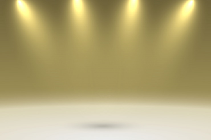Vector sala de estudio con fondo de sombra