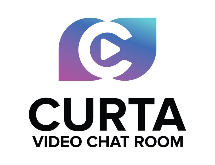 Vector sala de video chat de curta