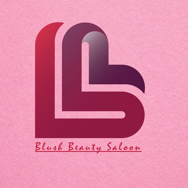 Vector salón de belleza logo