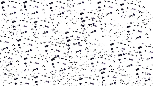 Salpicaduras de acuarela sobre un fondo blanco Textura en vector