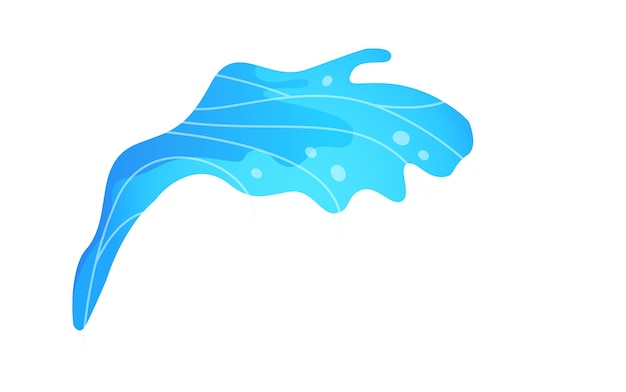 Salpicaduras de agua por olas