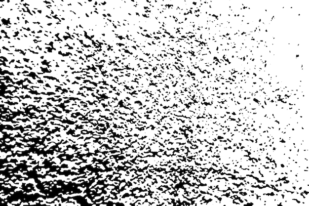 Salpicaduras de tinta negra sobre fondo blanco textura grunge textura en blanco y negro para el fondo