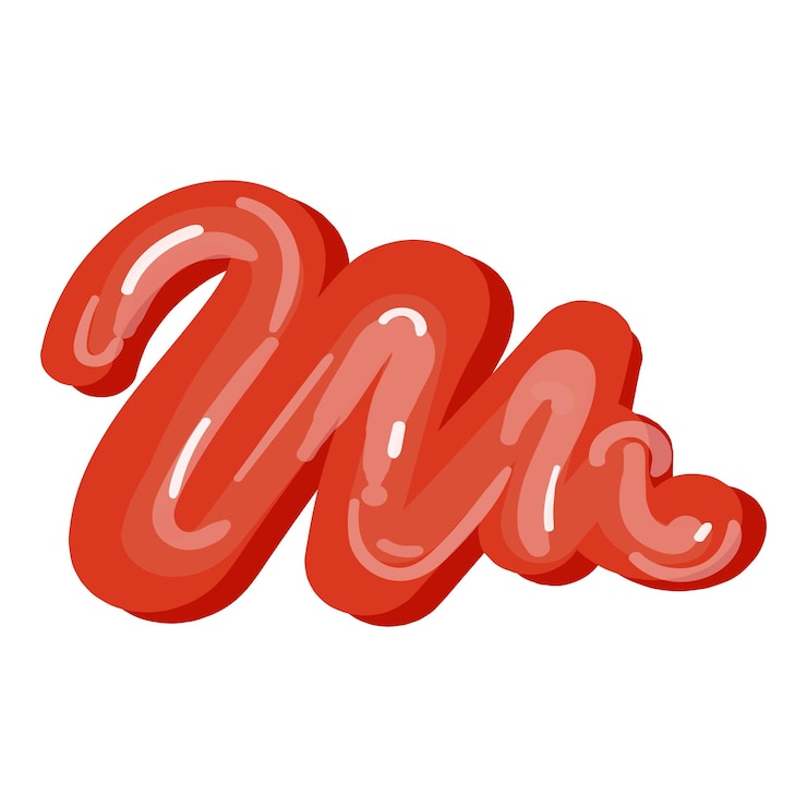 Vector salsa de ketchup icono dibujos animados vector bollo carne comida carne de res