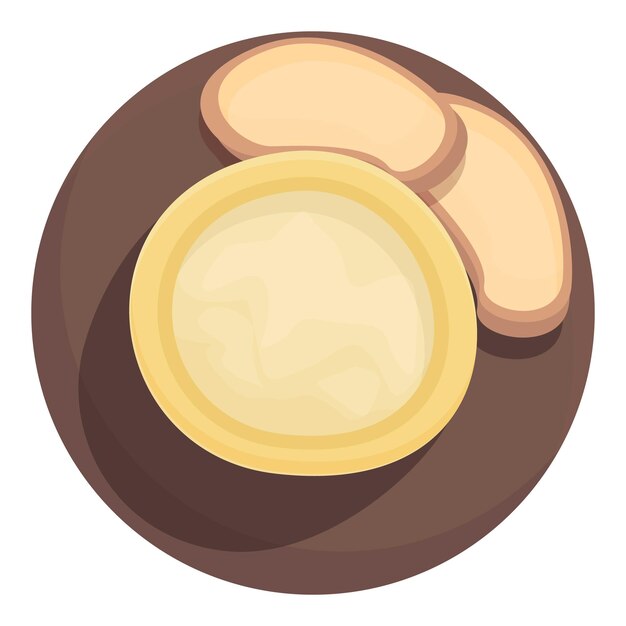 Salsa sopa icono dibujos animados vector comida frita comida portugal