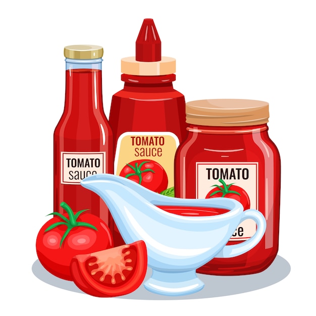 Salsa de tomate, salsa de tomate