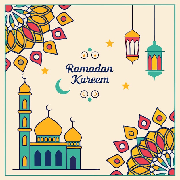 Saludos de Ramadán Kareem