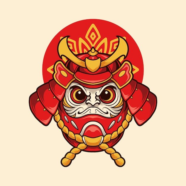 Samurái de Daruma