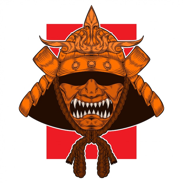 Samurai guerrero dorado Warhelm