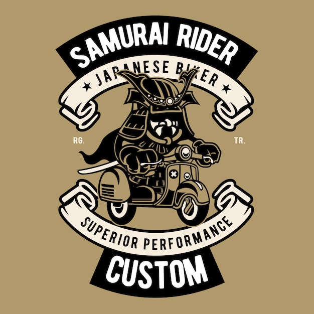 Samurai rider cartoon