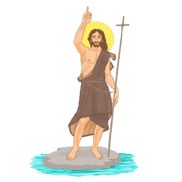 San Juan Bautista adulto Sao Joao Batista