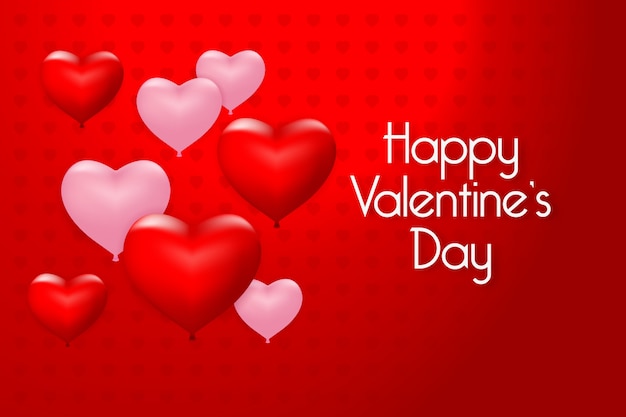San Valentín feliz día de la tarjeta postal