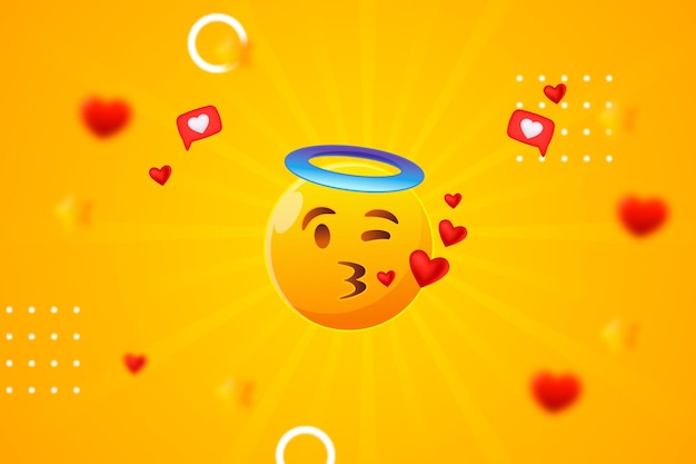 San valentín lindo amor emoji