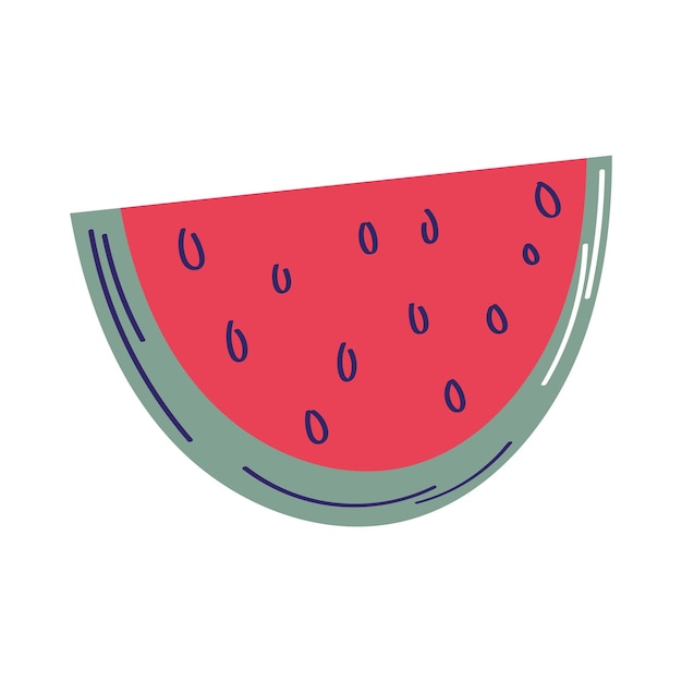sandía fresca fruta saludable
