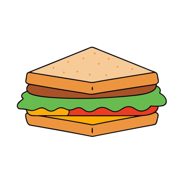 Sándwich delicioso