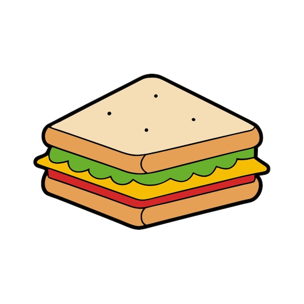Sándwich delicioso